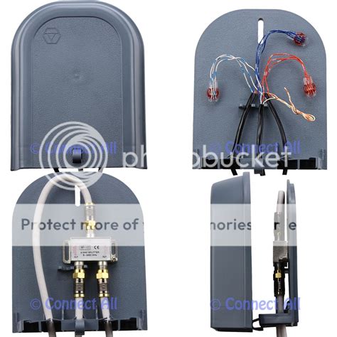 cable tv exterior junction box|tv aerial junction box external.